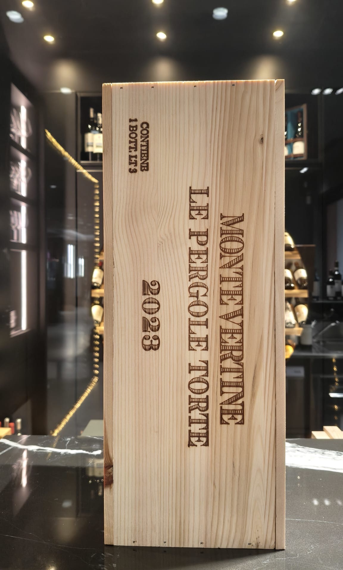 MONTEVERTINE "LE PERGOLE TORTE 2023" JEREOBOAM 3 LITRI IN CASSA LEGNO