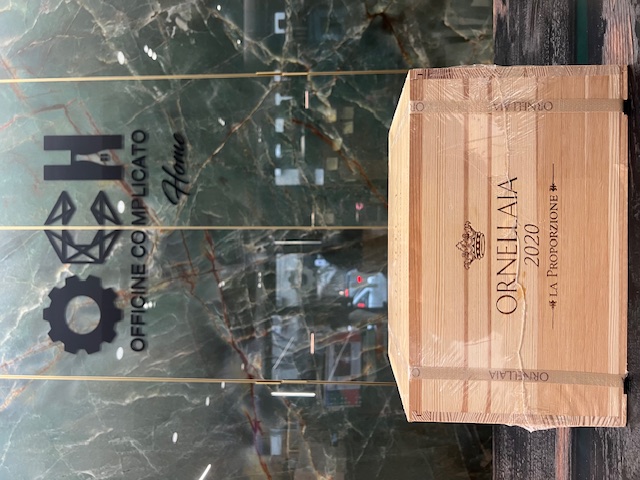 ORNELLAIA 2020 CASSETTA IN LEGNO "LA PROPORZIONE" 6 BOTTIGLIE