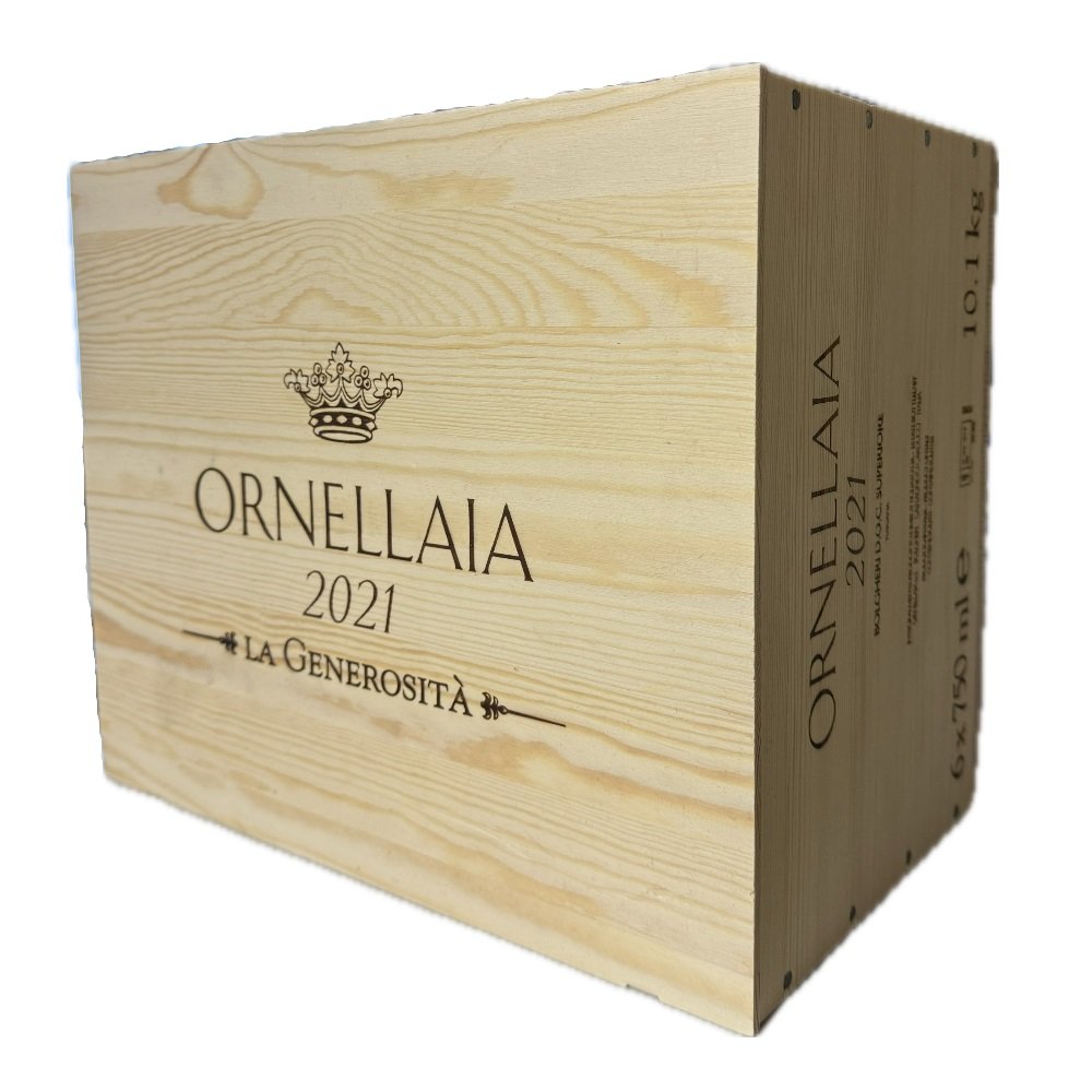 ORNELLAIA 2021 CASSETTA 6 BT "LA GENEROSITA' "