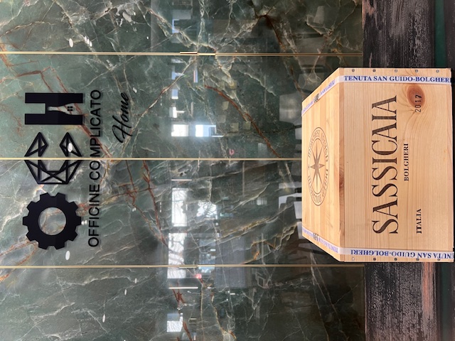 "RARA" SASSICAIA 2017 CASSA LEGNO 6 BOTTIGLIE