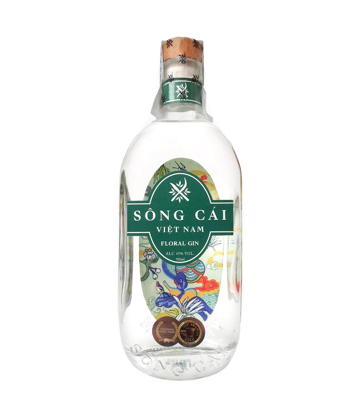 SONG CAI VIET NAM FLORAL GIN 0,70 CL